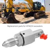 Excavator Grease Valve, Stainless Steel Wear Resistant Track Adjuster Grease
