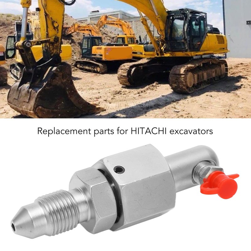 Excavator Grease Valve, Stainless Steel Wear Resistant Track Adjuster Grease