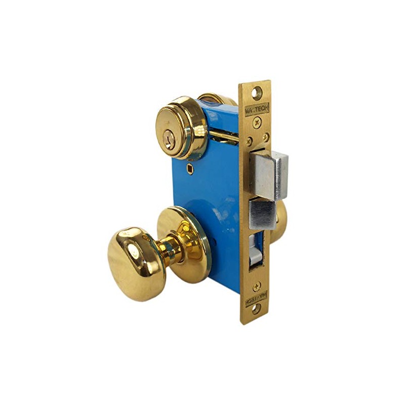 Maxtech RHR Right Hand Reverse Double Cylinder Iron Gate Ornamental