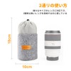 Camera Lens Case, K&F Concept SLR Dual Purpose Lens Case,