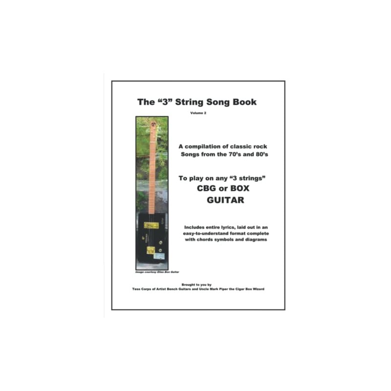 The "3 String" Song Book: Volume 2
