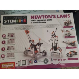 Engino Discovering STEM Newton's Laws Inertia, Momentum, Kinetic (open Box)