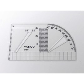Banco Calligraphy Guidelines Ruler (Parallel and Sloped Lines)