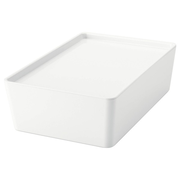IKEA Box with Lid, White