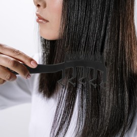 Healvian Wide Toothed Comb for Curly Hair Detangler Styling Tool for Men's Hair Brush Parting Comb