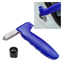 LHDOS Car Handle Assist for Elderly, Car Support Handle for Seniors, Handicap Assist Auto Cane, Portable Car Door Handle for Elderly, Car Window Breaker Handle (Blue)