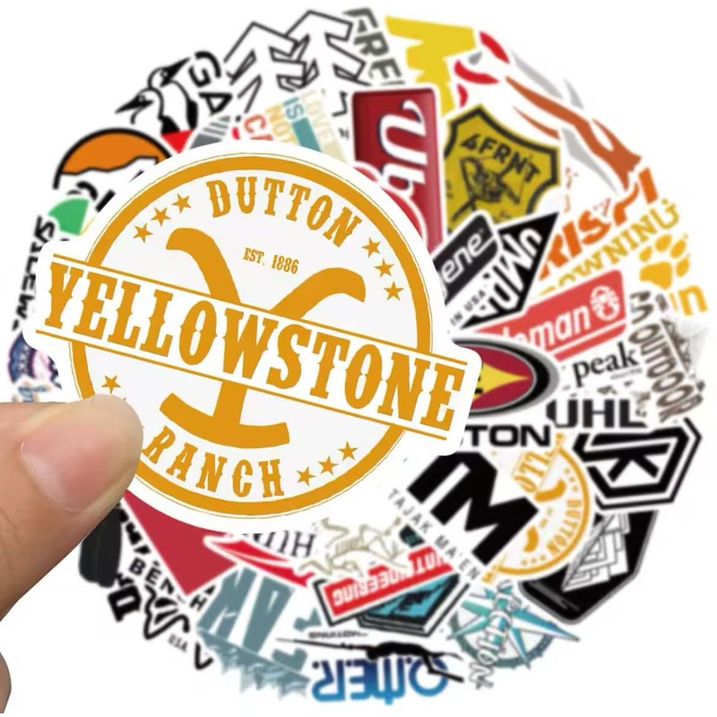 Awesome Sticker Packs (Outdoor Camping Brands)