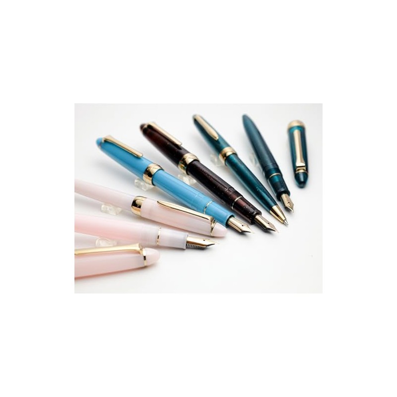 11-0657-203 Sailor Fountain Pen, Shikiori, Grass Play, Oak, Fine Point