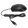 SUNGOOYUE Wired Heated Mouse, 1600DPI 3 Levels Adjustable Ergonomic USB
