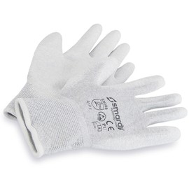 smardy 2 Pairs antistatic ESD gloves | touchscreen functionality size 10 (XL) for comfortable work and repairs to sensitive devices or eletronics