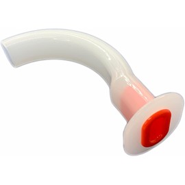 Endure Oropharyngeal Airway, Disposable Oral Airway Tube for First Aid, Box of 50 OPA (Red, #4-100 mm)