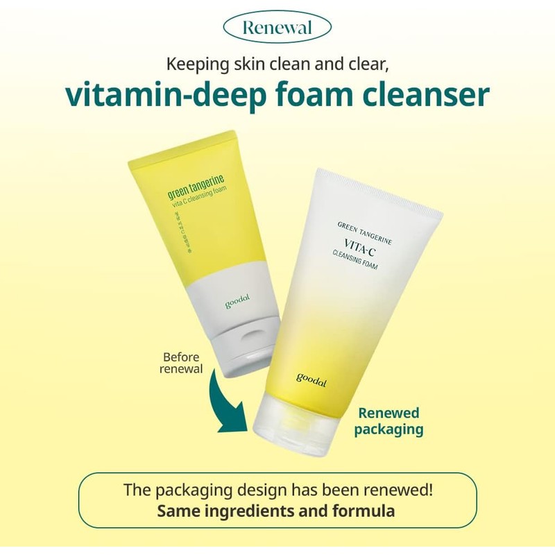 Goodal [Goodal]Green Tangerine Vita C Deep Cleansing Foam (25AD) 150ml