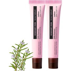 Rosemary PDRN Scalp Serum - Lightweight Care for Fuller Thicker Hair Fast-Absorbing, Applicator for Flake-Prone Dry Scalp, Cooling, Non-Greasy, Lightweight Thickening Care