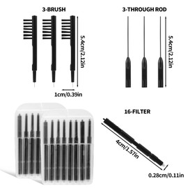 Filtros para Audífonos, Filtros de Protección Contra Cera Kit Práctico de Herramientas de Limpieza para Audífonos Compatible con Phonak Cerustop Resound Widex Unitron Phonak