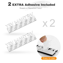 PQPQP Vietnam Vet Special Edition Car Emblem with 2 Adhesives, 3D Badge Decal for Trucks, Metal Stickers Replacement Fit Universal Vehicle, Veteran Gifts for Men (Black & White)