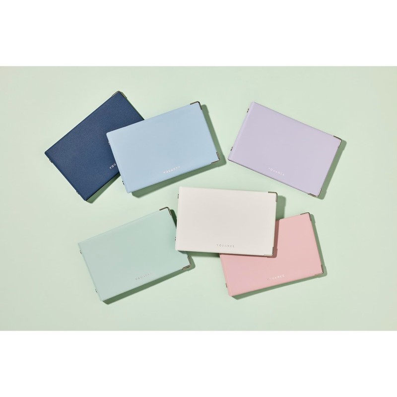 マルマン ルーズリーフ バインダー ユアンス ミニ 5穴 ホワイト FM64-06