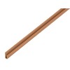 Alberts 470555 End Profile PVC Decor: Oak 1000 x 15