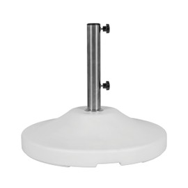 US Weight Fillable 120lb Capacity Commercial Free Standing Umbrella Base Heavy Duty, Umbrella Base with Wheels, Fillable Patio Umbrella Base Outdoor Stand, Made in The USA