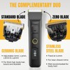 Brio Zero Blade Compatible Beardscape V2 & V1 Trimmers, Cuts