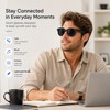 AI Smart Glasses for Calls and Music – Bluetooth Sunglasses