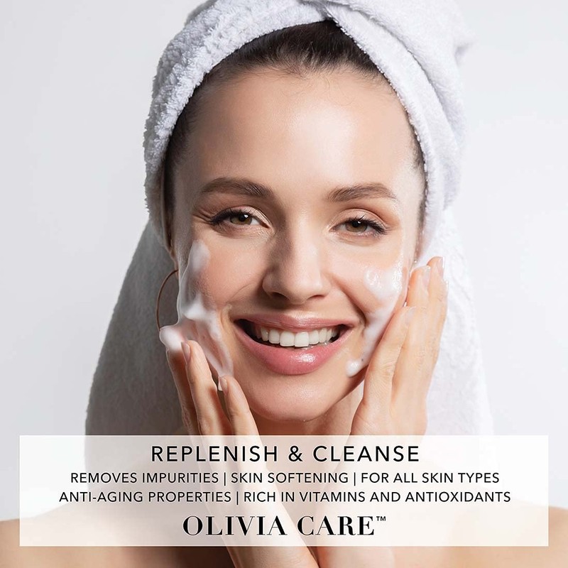 Daily Brightening Facial Cleanser - Natural Moisturize, Hydrate, Cleanse -