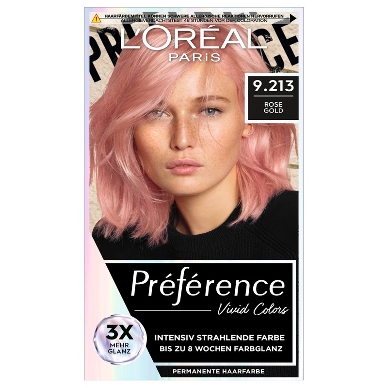 Préférence Vivid Colors Rose Gold