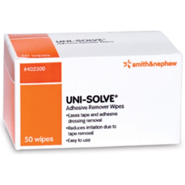 Uni-Solve Adhesive Remover Wipes [402300] 50 ct (Pack of 5)