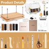 MAKEASY Book Binding Kits with Book Press (11.6x7.8in), DIY Bookbinding