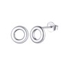 FOCALOOK Women's 925 Silver Earrings, Metal Allergy, Small Earrings, Accessories,