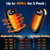 Hand Warmers Rechargeable,Hand Warmers 2 Pack-14000mAh Electric Hand warmer with
