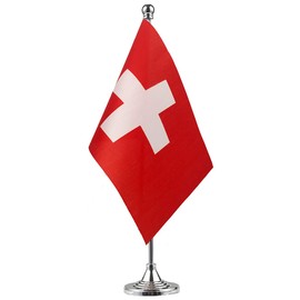 GentleGirl. USA Switzerland Flag Swiss Flag Table FlagDesk FlagOffice FlagInternational World Country Flags BannersFestival Events CelebrationOffice DecorationDeskHome Decoration
