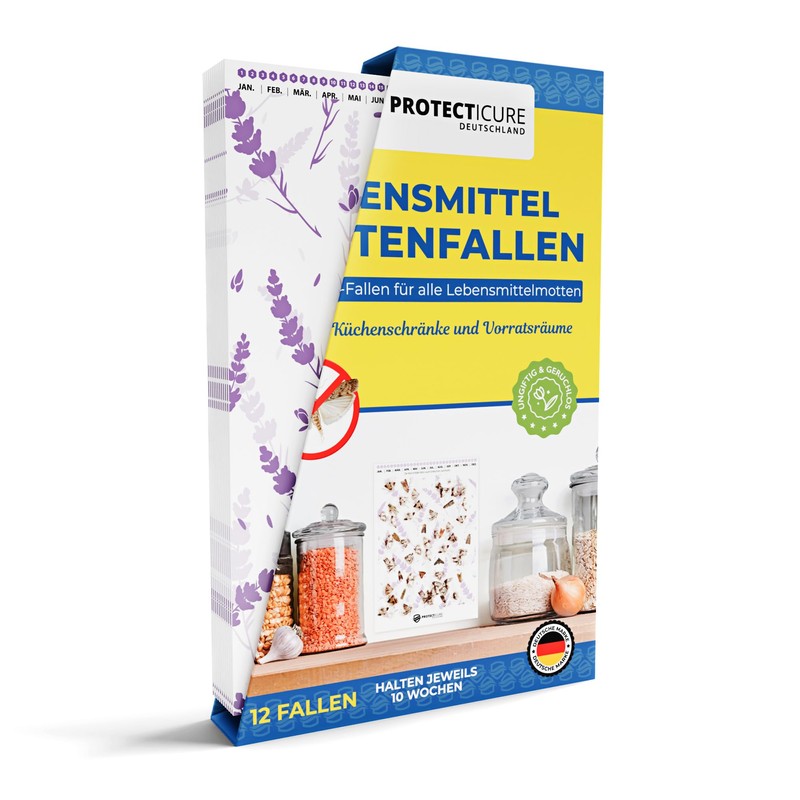 Protecticure High-quality food moth traps - 12 food moth traps