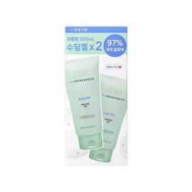 Bring Green [쿨링진정] 브링그린 알로에 97% (2입/단품) [알로에97 수딩젤 300mL 단품] [Cooling Soothing] Bring Green Aloe 97% (2 Pieces/Single Item) [Aloe 97 Soothing Gel 300mL Single Item]