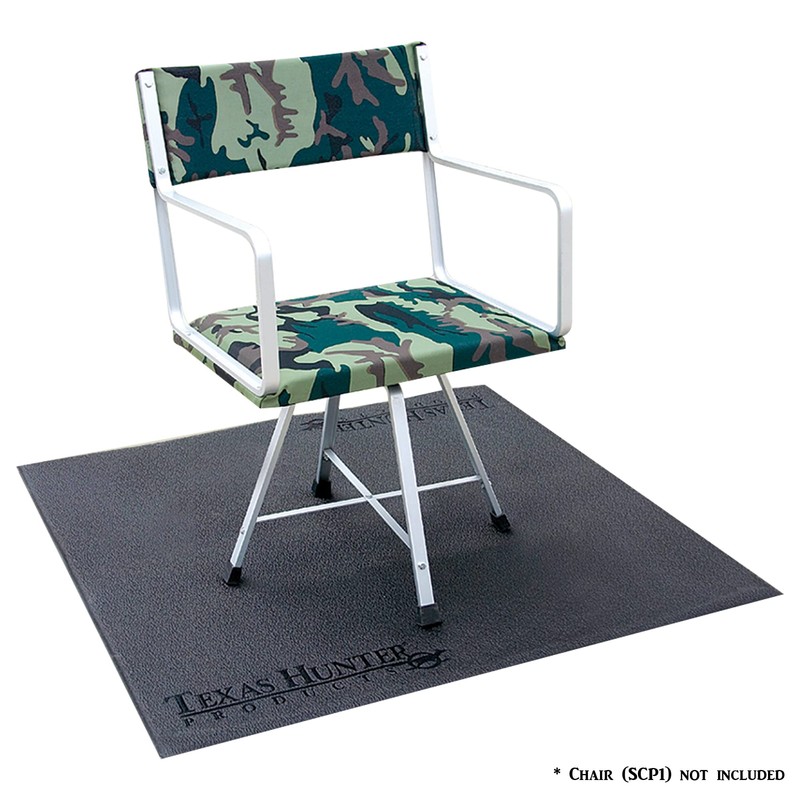 Texas Hunter Rubber Floor Mat for Hunting Blinds - Model
