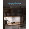 ASOKO HOME Dimmable Wired Under Cabinet Lighting - 2 Pack