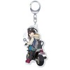 Yurucamp SEASON2 Charaido Ayano on Bike Acrylic Key Chain
