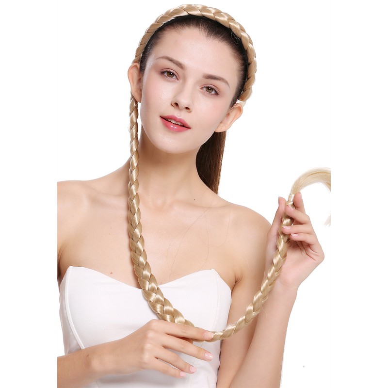 WIG ME UP - N1038-96T hairpiece plat plaited to Alice