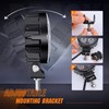 Nilight 2PCS 3Inch Led Pods Round 1500LM Built-in EMC Work