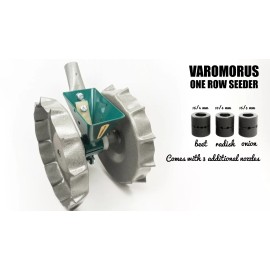 Garden Seeder Metal Precision Manual Garden Home Seeder Hand Row Manual Steel Vegetable Seeds