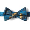 E. Coli II Blue Silk Bow Tie