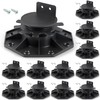 Fardtry 12 Pcs Joist Support Pedestals, Adjustable Plastic Pedestal Pavers