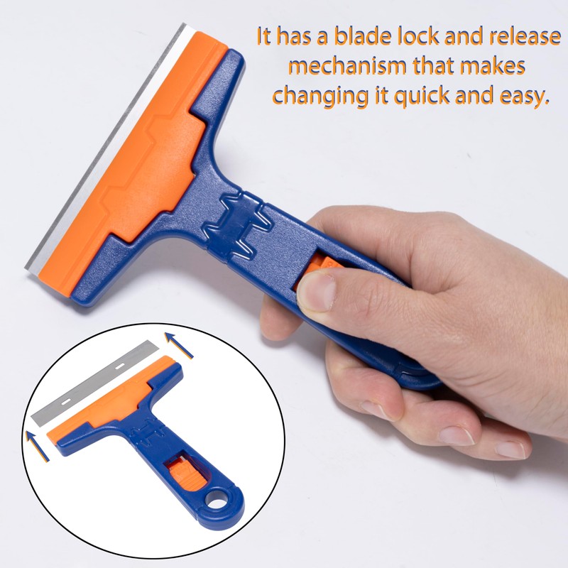 AERZETIX - C68547 - Window scraper + 4 blades for