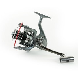 BRUBAKER Perfection 7000 Spinning Reel - Precision Fishing with Metal Handle, Durable Construction, Thick Bail, Stainless Steel Ball Bearings