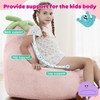 DUMOS Kids Bean Bag Chair, Toddler Couch for Teens &