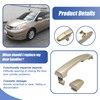 FZJDSD Rear Left or Right Sliding Gold Door Handle Compatible