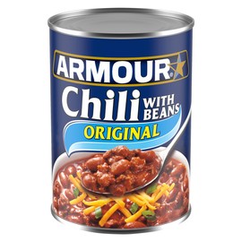 Armour Star Chili with Beans, Canned Food, 12 - 14 OZ Cans