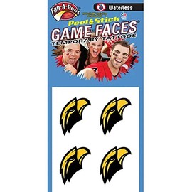 Mississippi – Waterless Peel & Stick Temporary Spirit Tattoos – 4-Piece – Eagle Logo