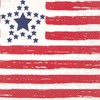 Celebrate the Home Patriotic 3-Ply Paper Luncheon Napkins, 20-Count, Distressed Flag