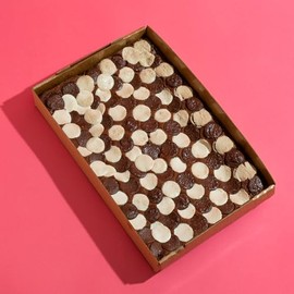 Brownie Points Heat & Eat Brownies: Gourmet Fully Cooked Gooey Delights - Assorted Flavors to Satisfy Every Craving, Ready for One or Many - Simply Bake and Share! 8oz (28 Servings) (Triple Chocolate Chunk)