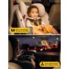 TAZENI Baby Car Mirror With Light for Baby Rechargeable Baby